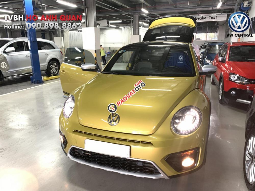 Xe "Con Bọ" - Volkswagen Beetle Dune 2018 màu Vàng - Hỗ trợ trả góp, giao xe ngay | Quân: 090-898-8862-1