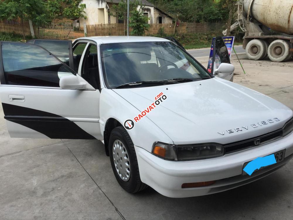 Bán Honda Accord LX đời 1992, màu trắng, xe nhập-10