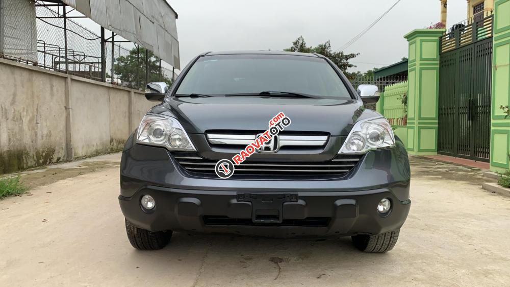 Cần bán Honda CR V 2.0 đời 2009, màu xám (ghi), nhập khẩu-0
