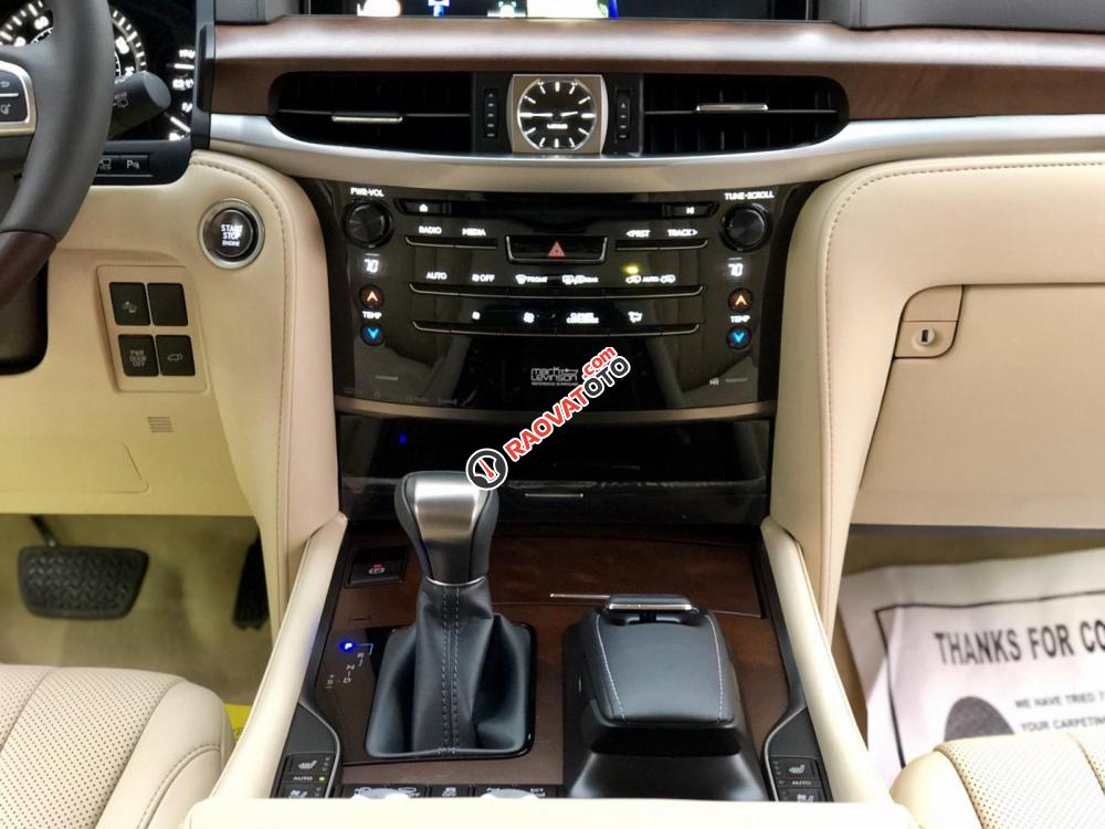 Cần bán xe Lexus LX 570 Luxury SX 2019, nhập Mỹ, màu vàng cát, xe nhập Mỹ, mới 100%-2