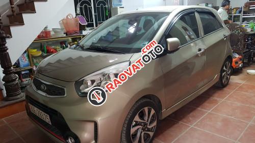 Cần bán Kia Morning 1.25 AT đời 2017, màu xám số tự động, 370tr-7