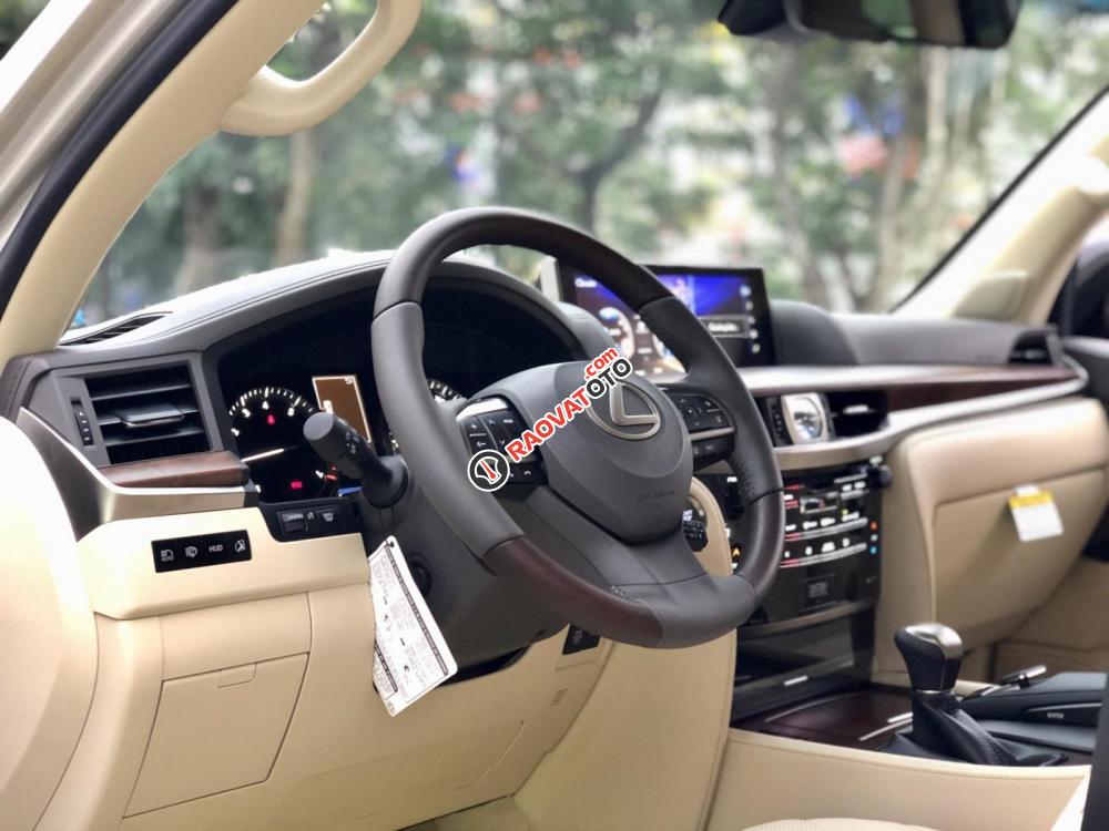 Cần bán xe Lexus LX 570 Luxury SX 2019, nhập Mỹ, màu vàng cát, xe nhập Mỹ, mới 100%-13