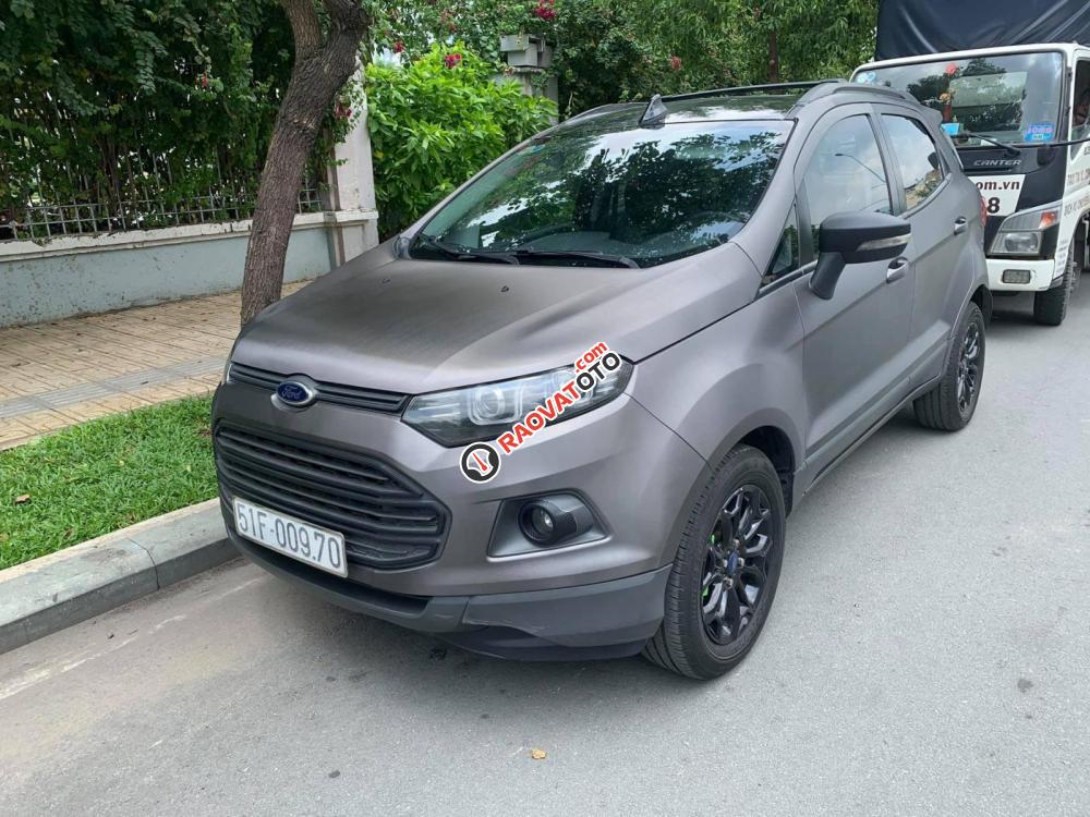 Bán Ford Titanium 1.5AT 2014, màu cà rốt, dán decal xám, xe đẹp, bao kiểm tra hãng-7