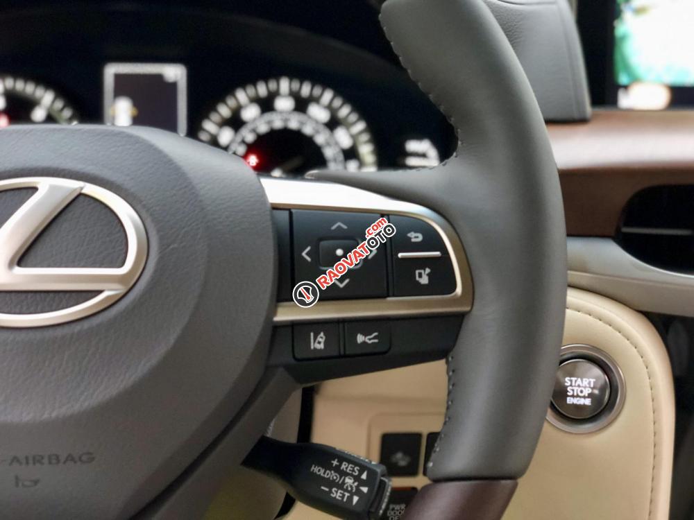 Cần bán xe Lexus LX 570 Luxury SX 2019, nhập Mỹ, màu vàng cát, xe nhập Mỹ, mới 100%-8
