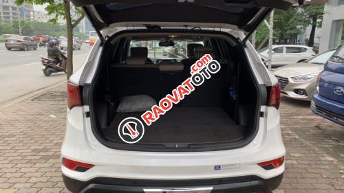 Bán xe Hyundai Santa Fe 2.2 AT 2017, màu trắng-14