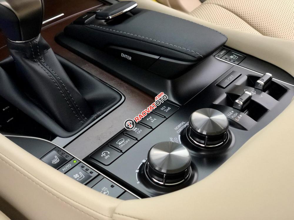 Cần bán xe Lexus LX 570 Luxury SX 2019, nhập Mỹ, màu vàng cát, xe nhập Mỹ, mới 100%-10