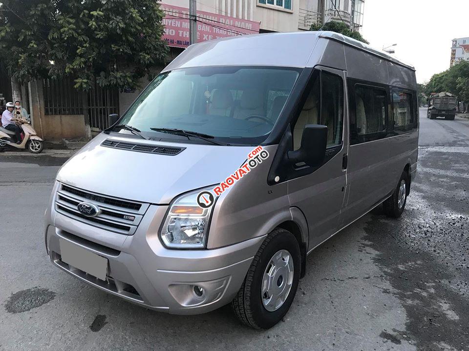 Bán Ford Transit 2016 máy dầu, màu bạc, đi rất kỹ nha-4