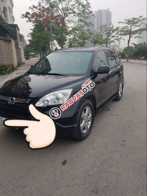 Bán Honda CR V năm 2007, màu đen chính chủ-1