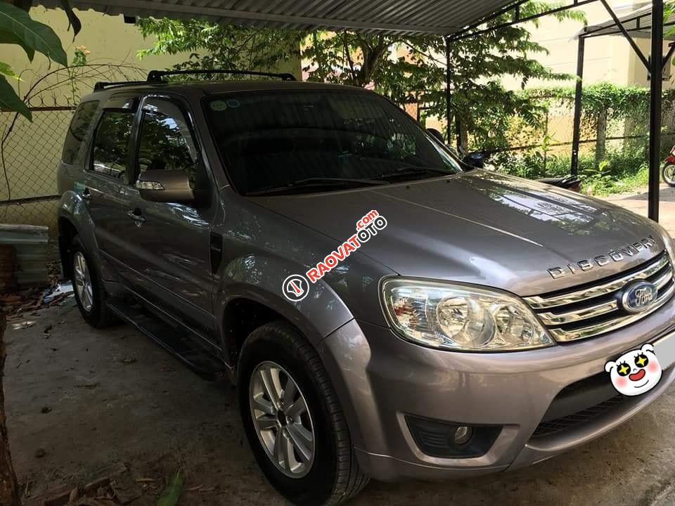 Cần bán lại xe Ford Escape AT đời 2009, màu bạc chính chủ-1