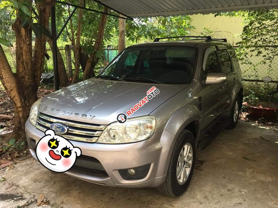 Cần bán lại xe Ford Escape AT đời 2009, màu bạc chính chủ-0