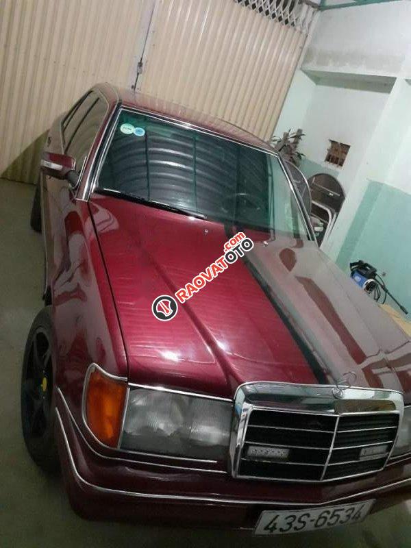 Bán Mercedes E280 đời 1996, màu đỏ, xe nhập, số sàn-4