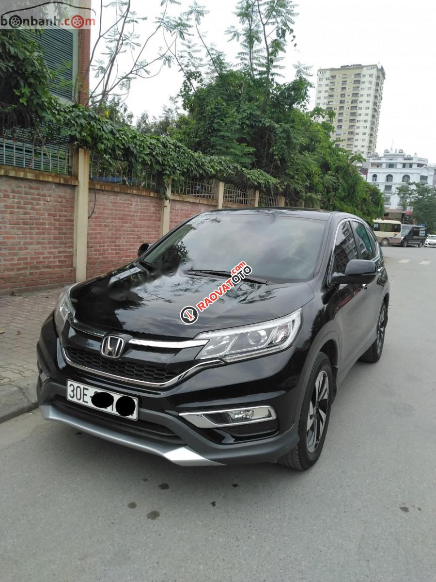 Cần bán gấp Honda CR V 2.4 AT sản xuất năm 2016, màu đen chính chủ-2