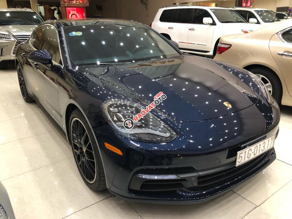 Bán Porsche Panamera 4S đời 2018, màu xanh lam, xe nhập, như mới-8