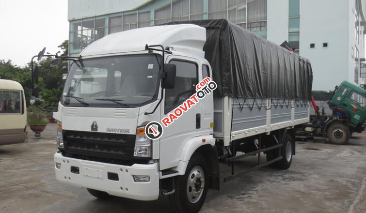 Bán xe tải 6 tấn, thùng dài 4m2, máy cơ đời 2017-12