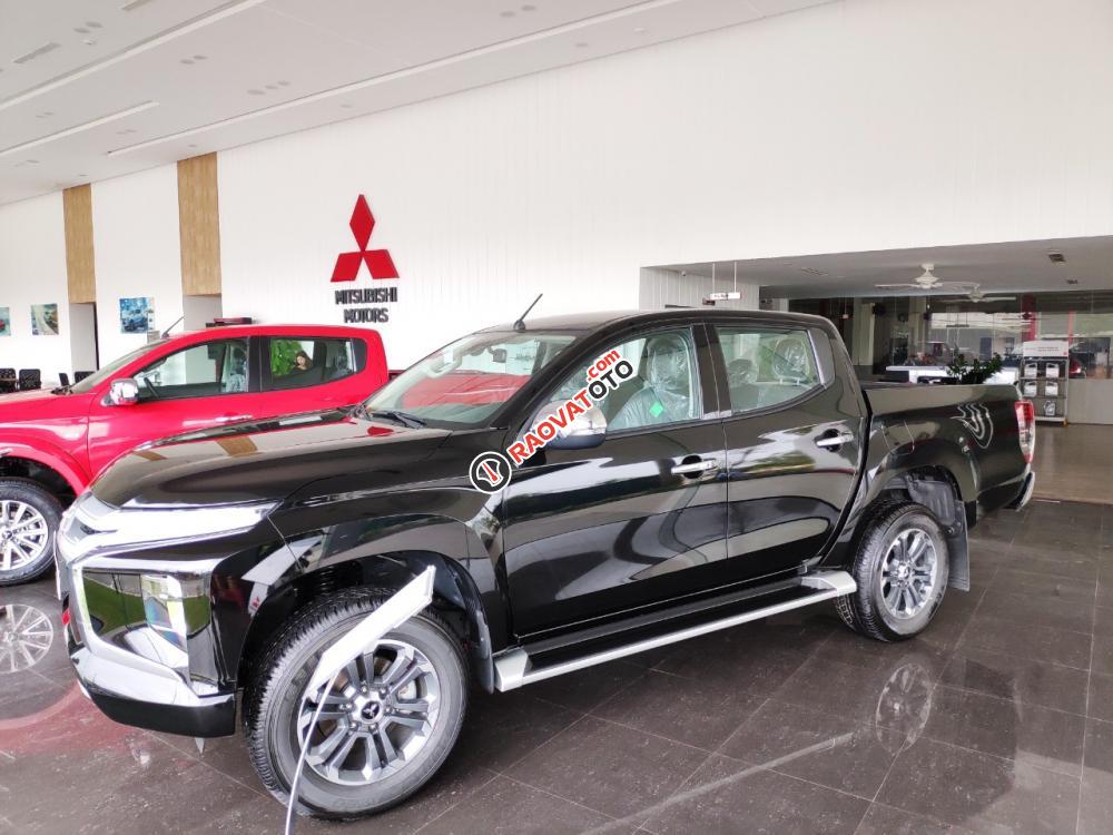 Bán xe bán tải Triton Mitsubishi 2019, tại Quảng Trị, màu đen, nhập khẩu, giá 730,5tr, hỗ trợ vay 80%-2