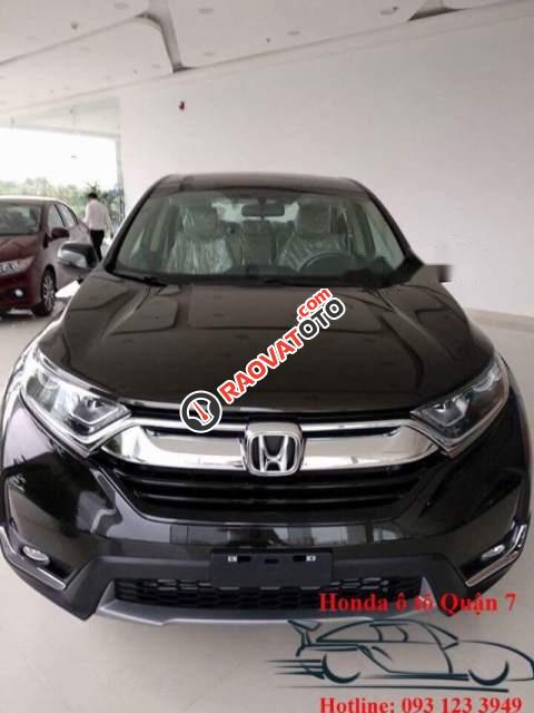 Cần bán Honda CR V sản xuất 2019, màu đen, nhập khẩu nguyên chiếc-2