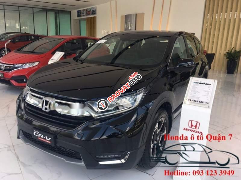 Cần bán Honda CR V sản xuất 2019, màu đen, nhập khẩu nguyên chiếc-4