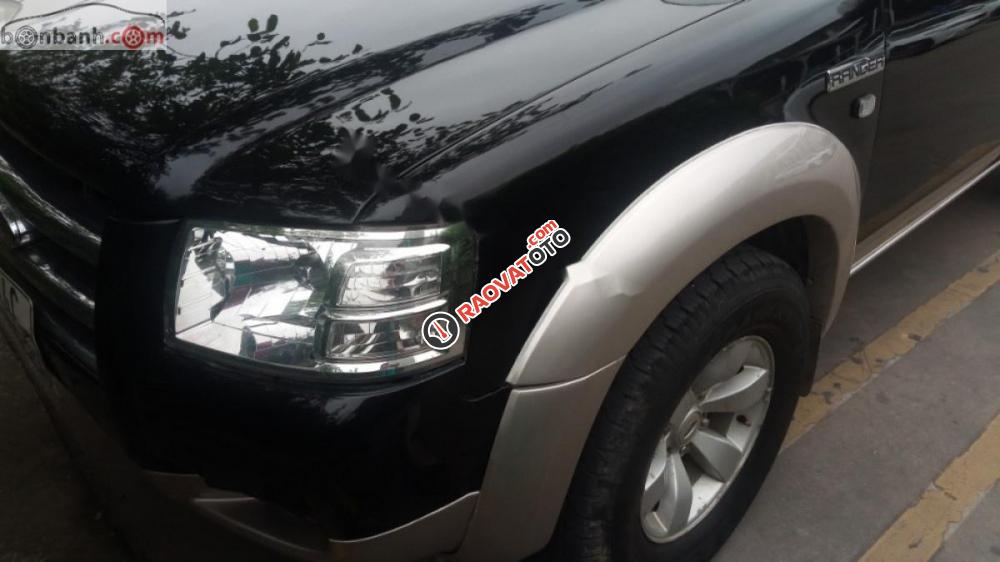 Cần bán gấp Ford Ranger XLT đời 2008, màu đen-0