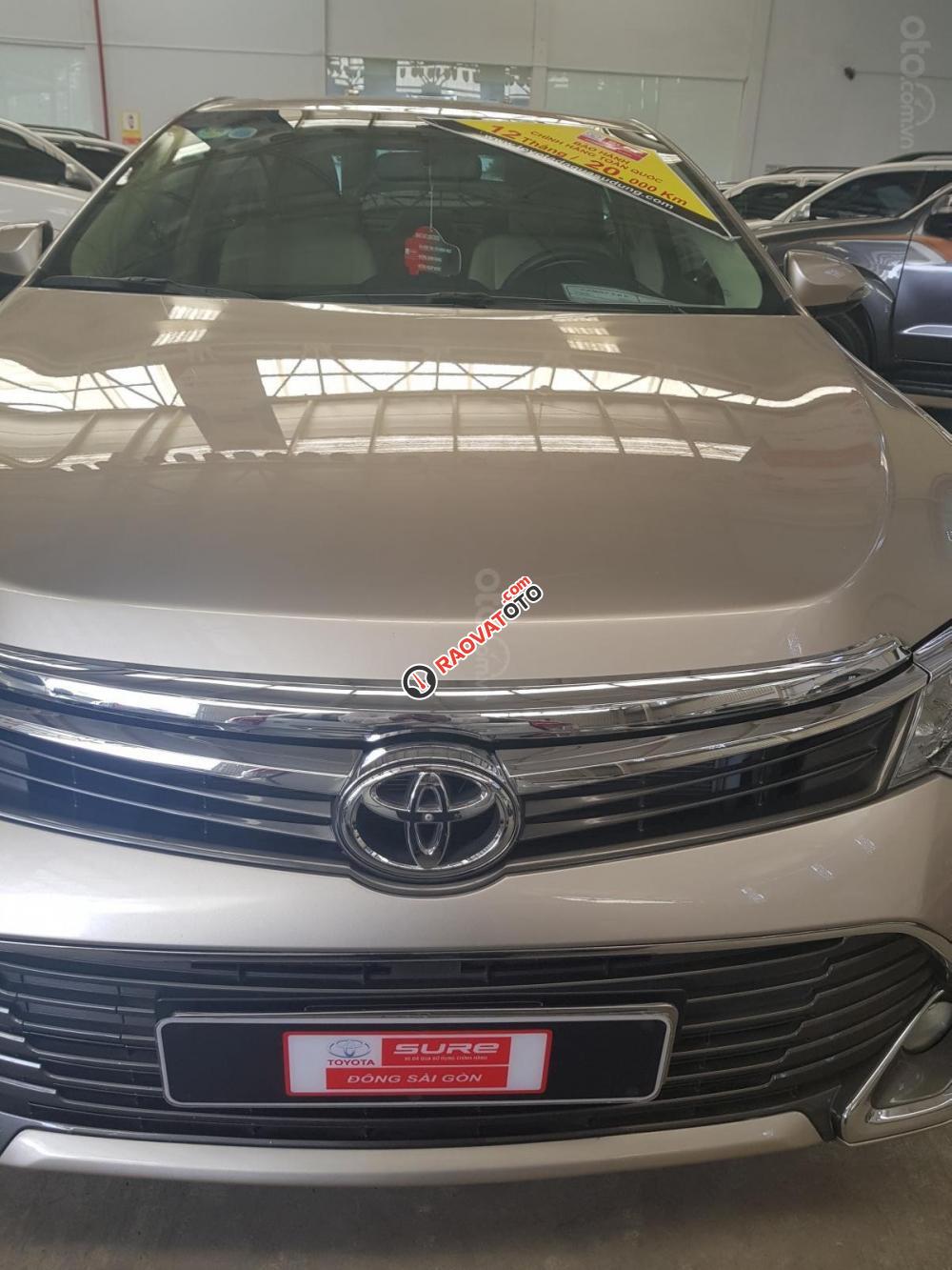 Bán Camry E, 2016, nâu vàng, 929tr, (còn thương lượng)- Liên hệ Trung 036 686 7378 để được hỗ trợ giá tốt ạ-4