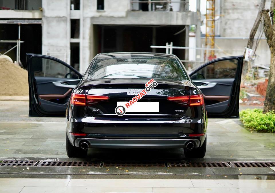 Bán Audi A4 2.0 TFSI màu đen, sản xuất 12/2017, đăng ký 10/2018, tên tư nhân chính chủ-3