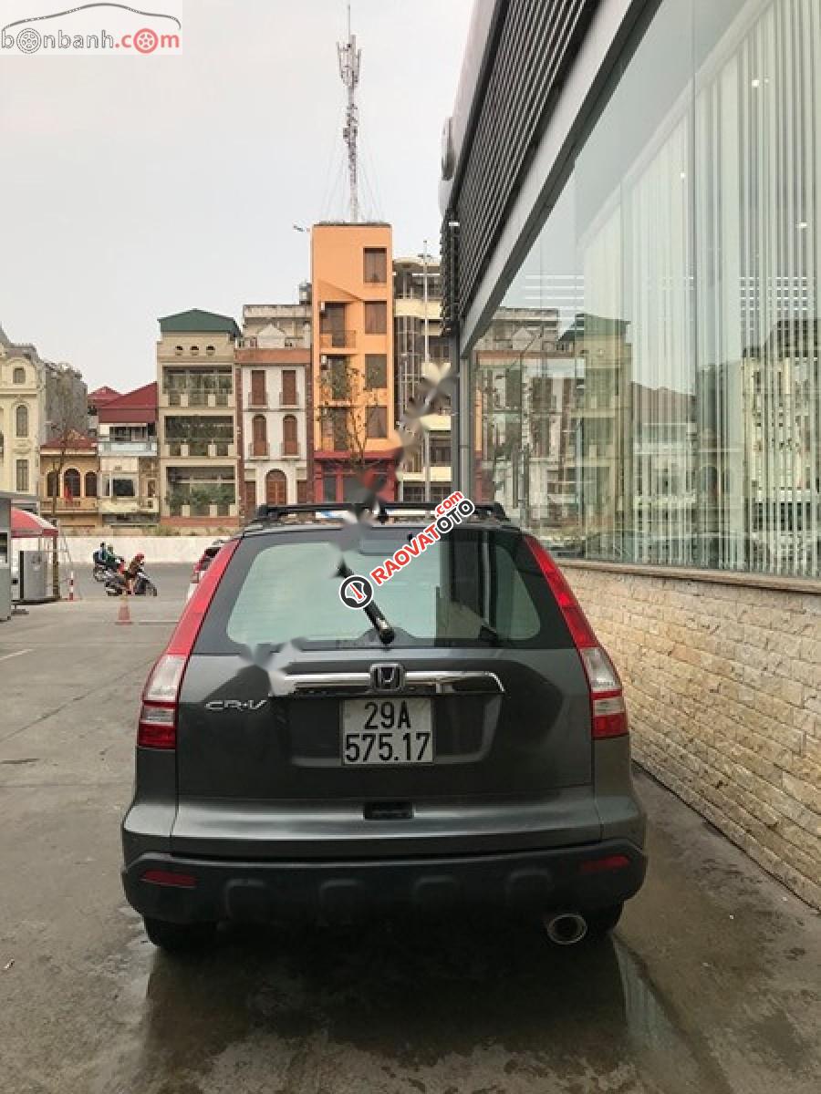 Cần bán gấp Honda CR V 2.0 AT năm sản xuất 2009, màu xám, nhập khẩu -2