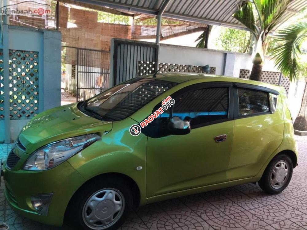 Bán xe Chevrolet Spark LT năm 2012, màu xanh lam -4