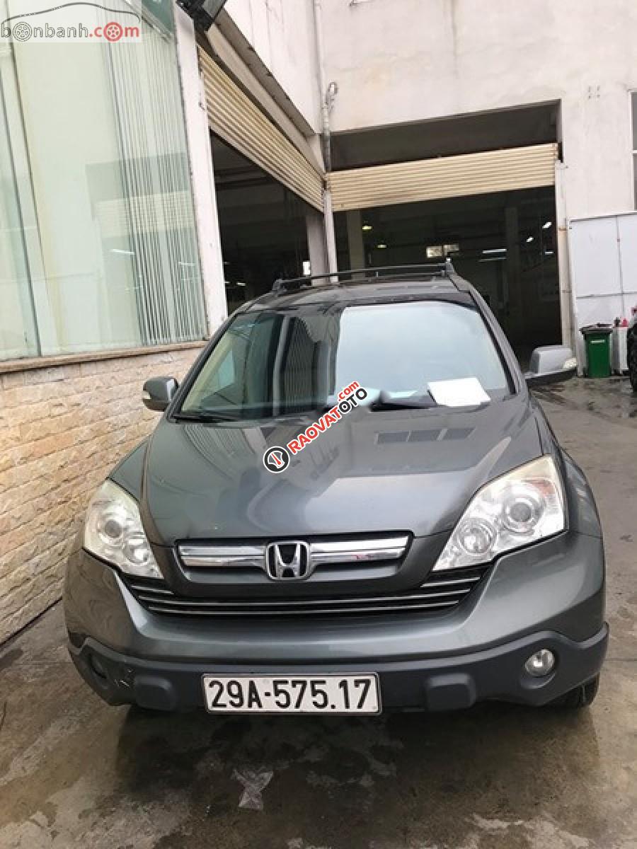 Cần bán gấp Honda CR V 2.0 AT năm sản xuất 2009, màu xám, nhập khẩu -4