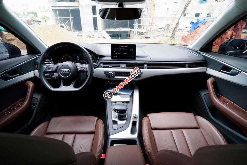 Bán Audi A4 2.0 TFSI màu đen, sản xuất 12/2017, đăng ký 10/2018, tên tư nhân chính chủ-12