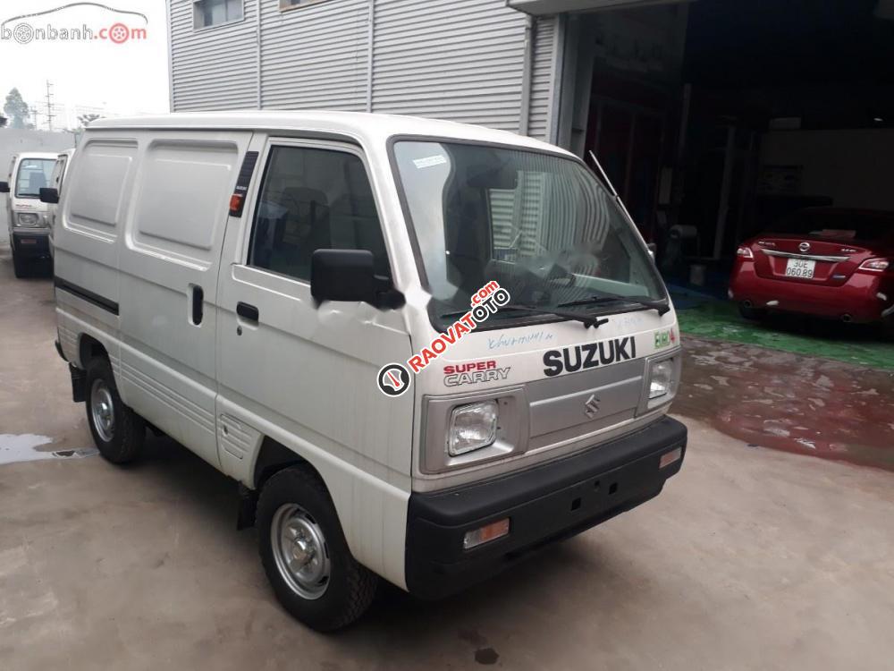Bán Suzuki Super Carry Van Blind Van năm 2019, màu trắng, giá chỉ 293 triệu-5