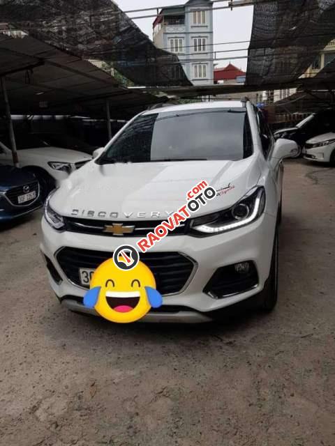 Cần bán lại xe Chevrolet Trax sản xuất 2018, màu trắng, xe đẹp-0