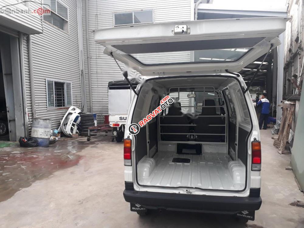 Bán Suzuki Super Carry Van Blind Van năm 2019, màu trắng, giá chỉ 293 triệu-0