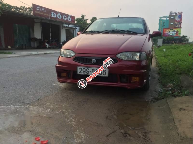 Bán xe Fiat Siena 1.6 năm 2002, màu đỏ, nhập khẩu nguyên chiếc-2