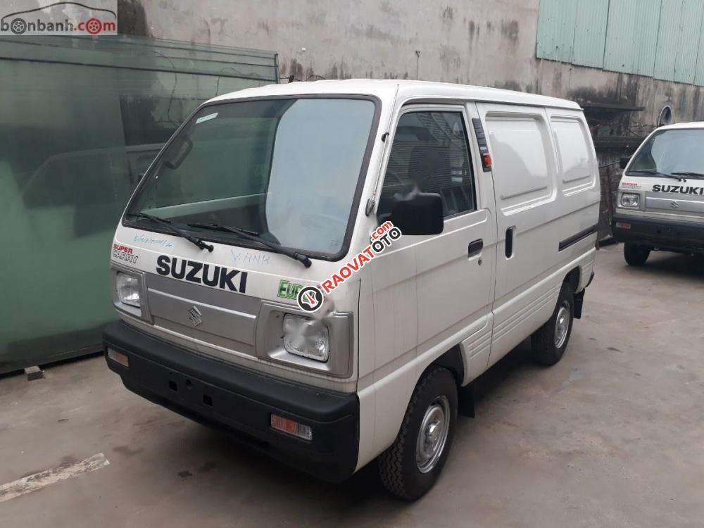 Bán Suzuki Super Carry Van Blind Van năm 2019, màu trắng, giá chỉ 293 triệu-4