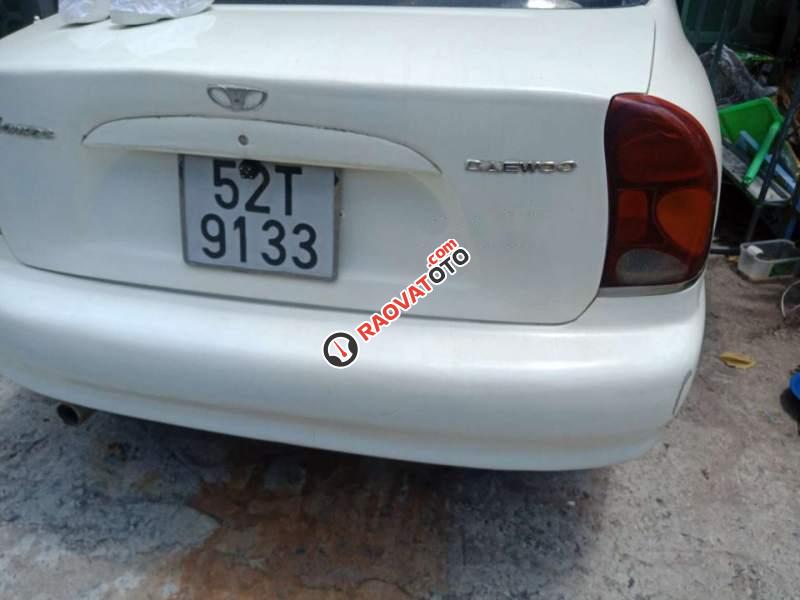 Cần bán lại xe Daewoo Lanos đời 2002, màu trắng, nhập khẩu, camera de-2