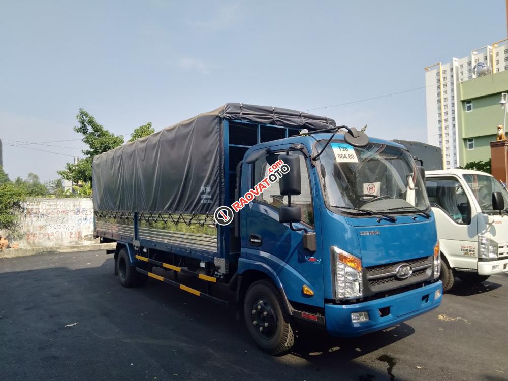 Bán xe tải Veam động cơ Isuzu, tải trọng cho phép chở 1900kg, lòng thùng hàng dài lên đến 6m2-5