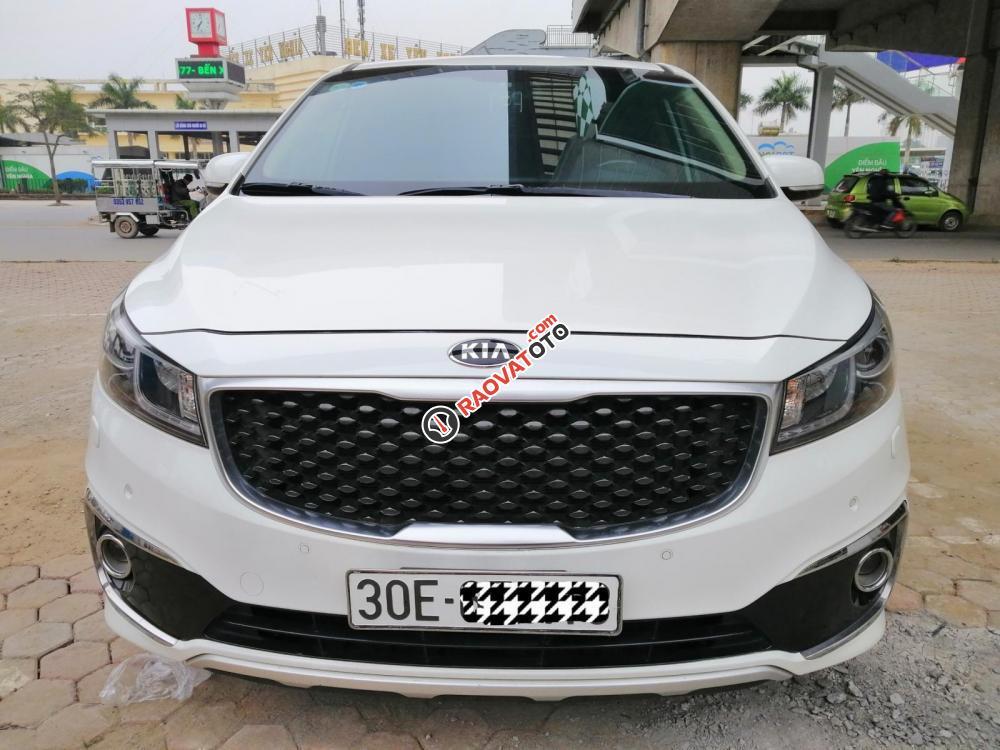 Cần bán Kia Sedona 3.3 GATH đời 2016, màu trắng số tự động-2