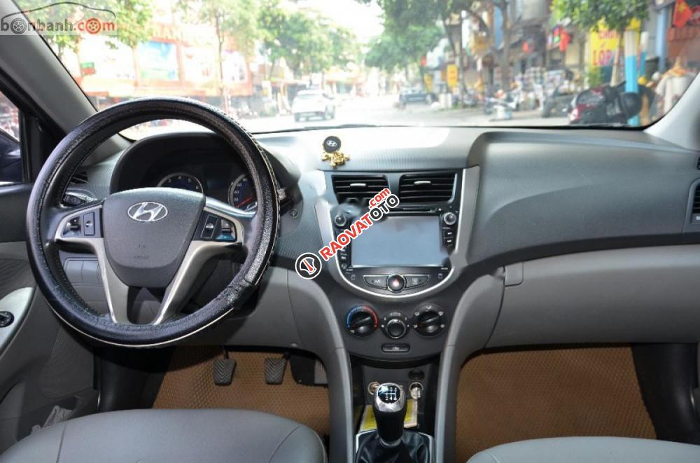 Bán Hyundai Accent 1.4 MT năm 2014, màu đen, xe nhập, giá tốt-2