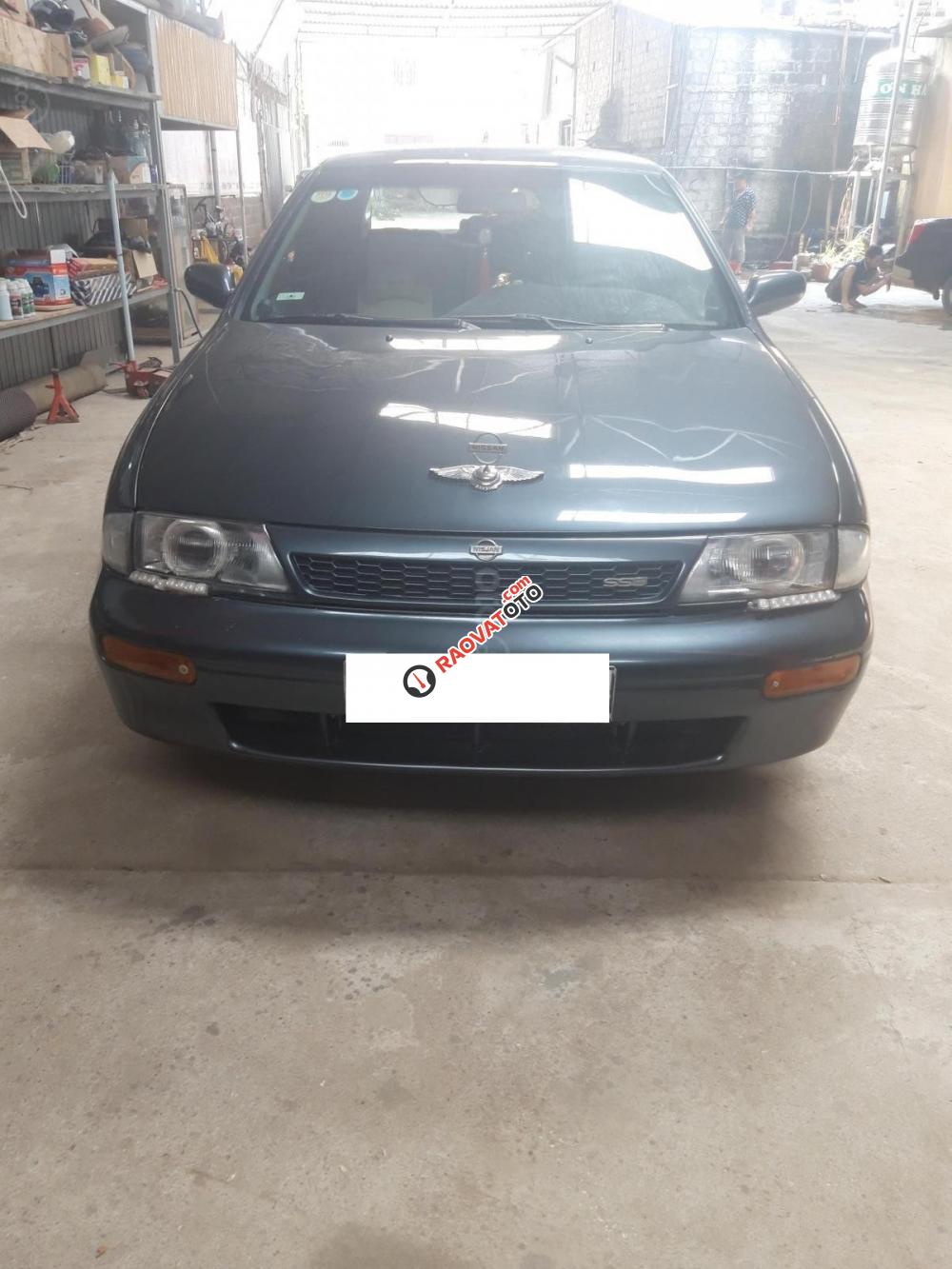 Bán Nissan Bluebird Sss sản xuất năm 1993, màu xám, xe nhập -2