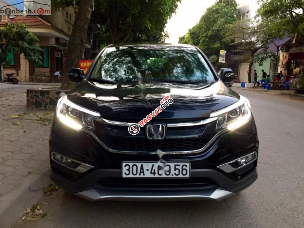 Bán Honda CR V 2.0 AT sản xuất 2015, màu đen, giá chỉ 835 triệu-0