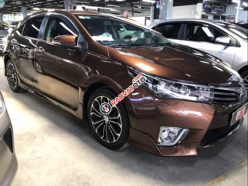 Cần bán lại xe Toyota Corolla altis 2.0V 2015, màu nâu, biển số Sài Gòn-4