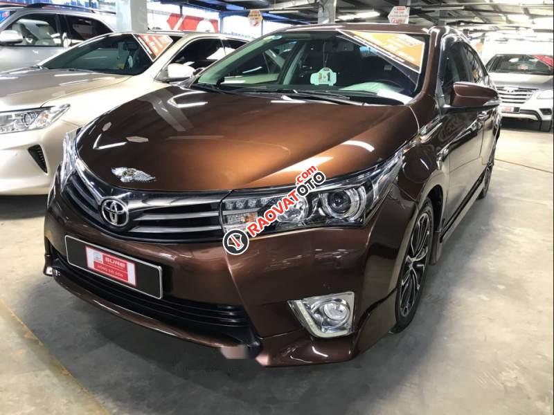 Cần bán lại xe Toyota Corolla altis 2.0V 2015, màu nâu, biển số Sài Gòn-3