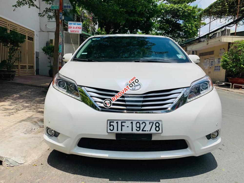 Bán Toyota Sienna Limited năm sản xuất 2013, màu trắng, nhập khẩu nguyên chiếc-0