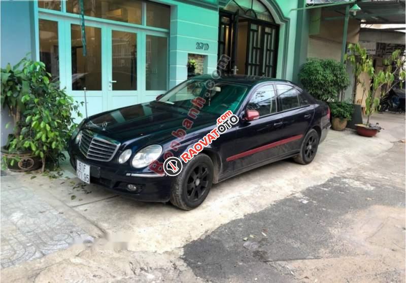 Bán ô tô Mercedes E200 sản xuất 2008, nhập khẩu, màu xanh đen-3