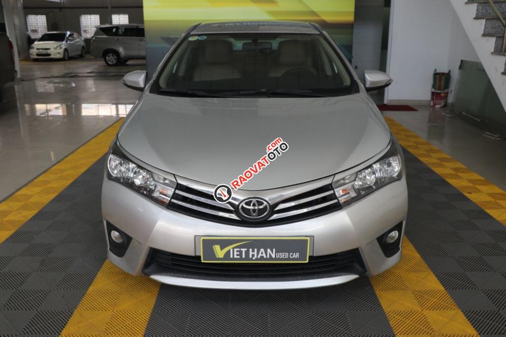 Cần bán Toyota Corolla altis G đời 2014, màu bạc, giá tốt-1