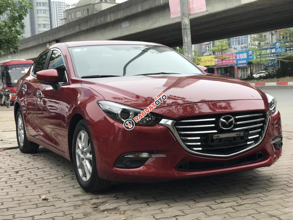 Bán xe Mazda 3 1.5 Facelift đời 2017, màu đỏ-1