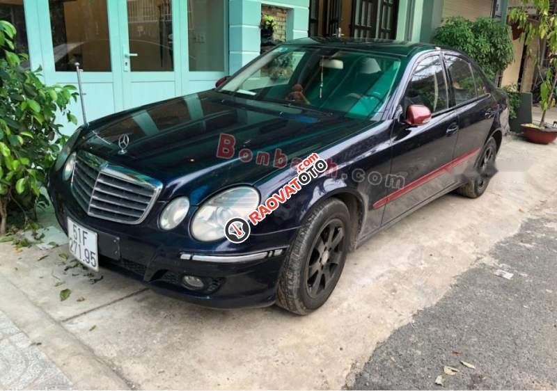 Bán ô tô Mercedes E200 sản xuất 2008, nhập khẩu, màu xanh đen-5
