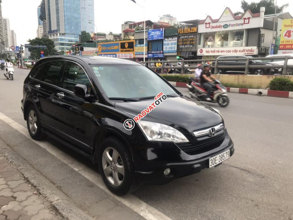 Bán Honda CR V 2.0AT năm sản xuất 2008, màu đen, nhập khẩu-2