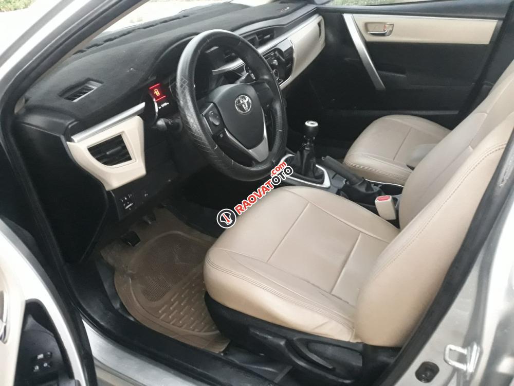 Bán Toyota Corolla altis G 1.8MT, màu bạc, sx 2014 form mới-4