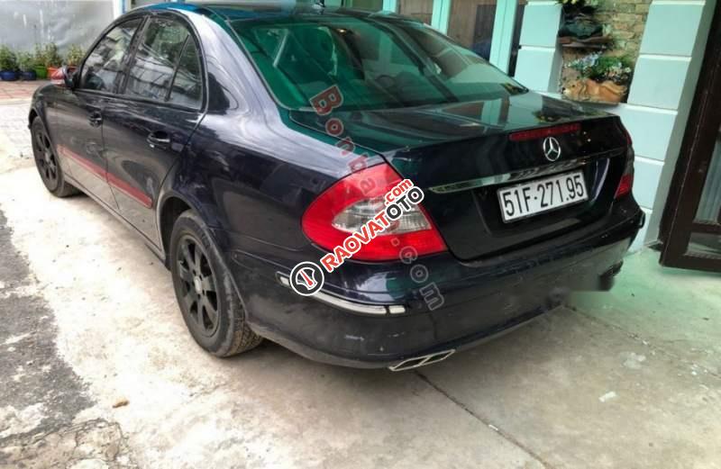 Bán ô tô Mercedes E200 sản xuất 2008, nhập khẩu, màu xanh đen-2
