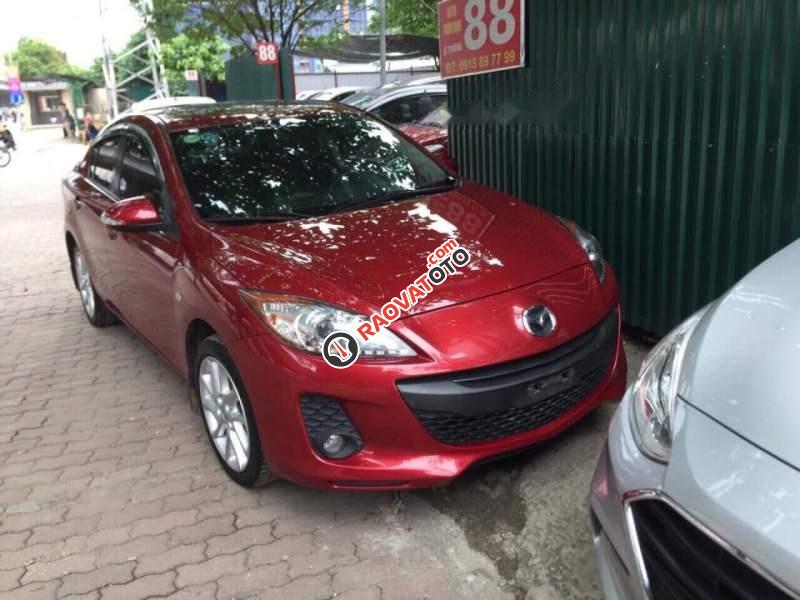 Cần bán xe Mazda 3 S AT sản xuất 2013, màu đỏ giá cạnh tranh-1